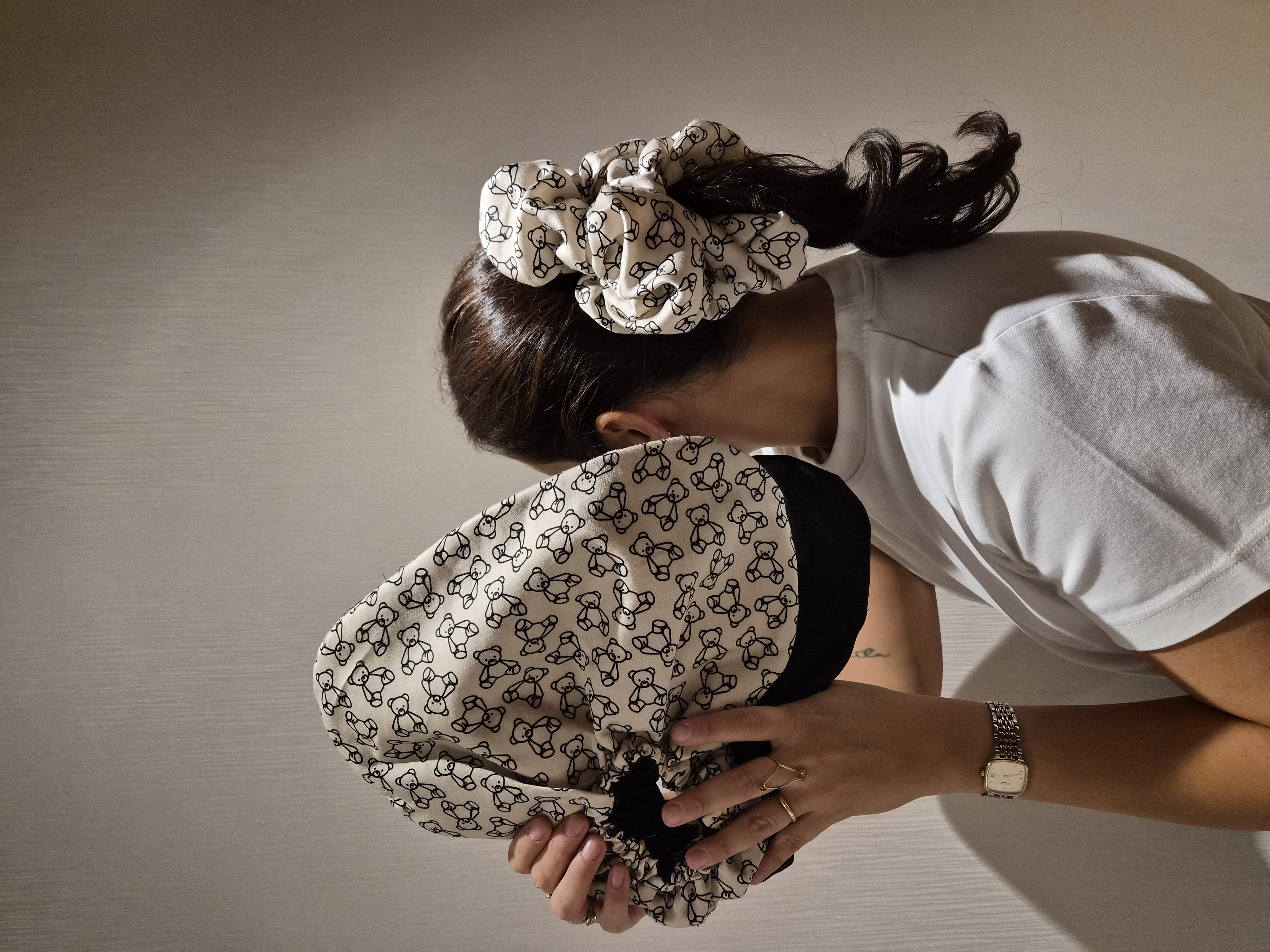 El Yapımı Çanta – Rosie Handbag (Teddy) - El yapımı butik tasarım 1