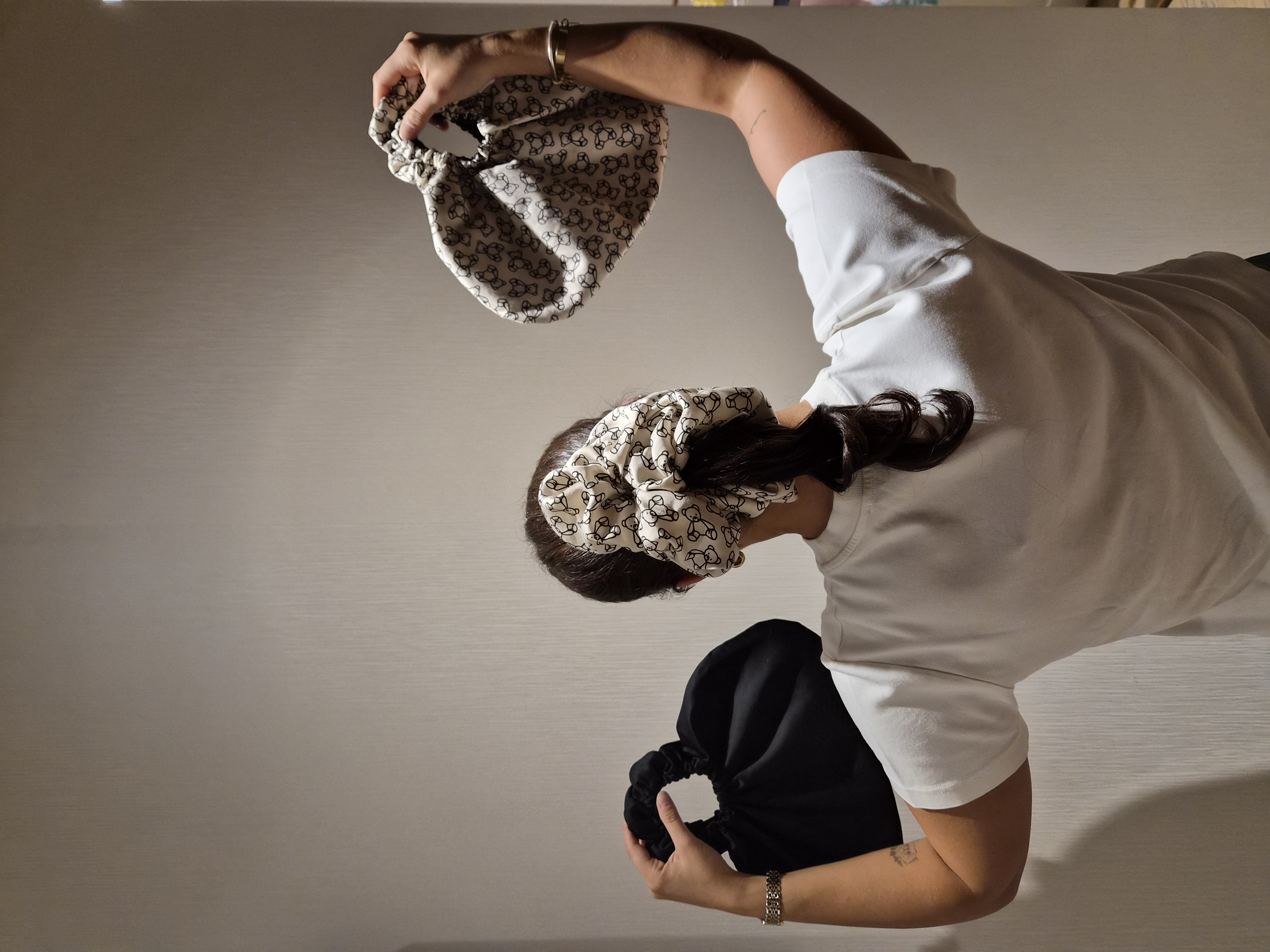 El Yapımı Çanta – Rosie Handbag (Teddy) - El yapımı butik tasarım 2