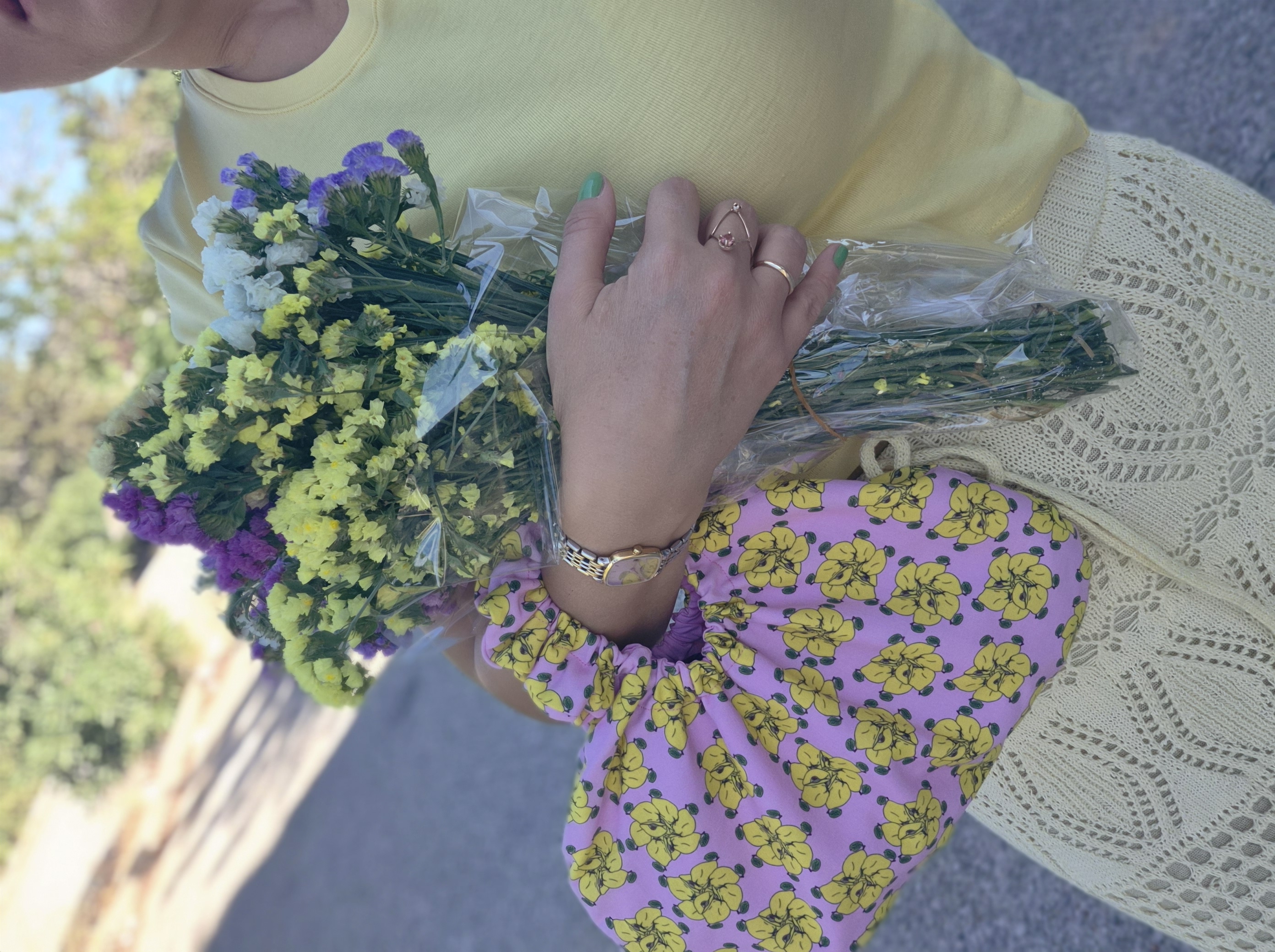 El Yapımı Çanta – Rosie Handbag (Sunny) - El yapımı butik tasarım 1