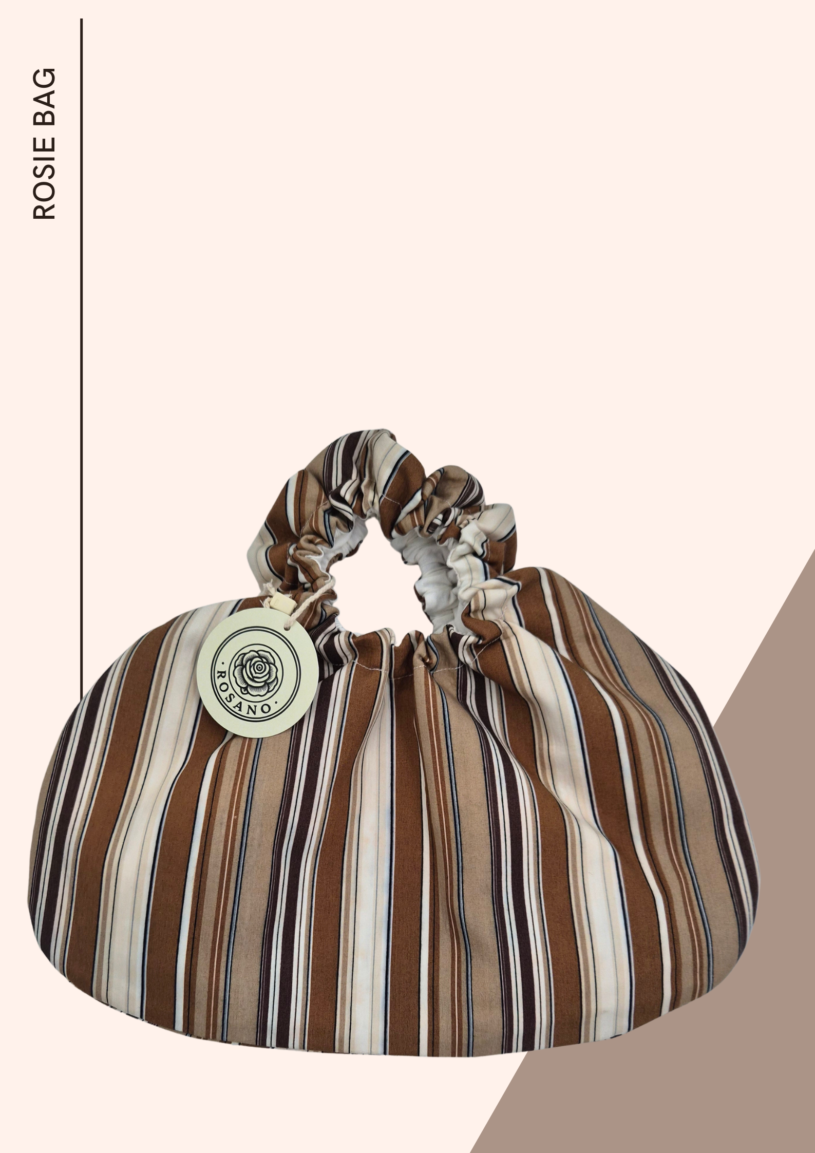 El Yapımı Çanta – Rosie Handbag (Brown) - El yapımı butik tasarım 1