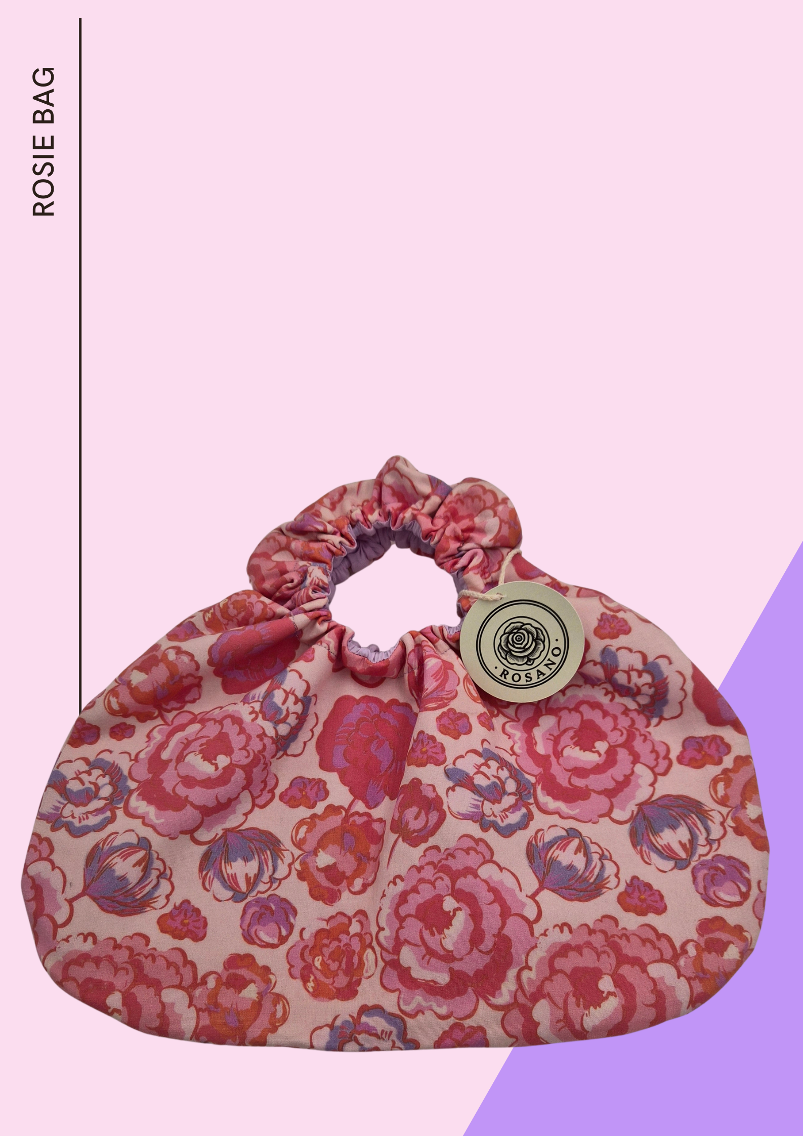 El Yapımı Çanta – Rosie Handbag (Redflowers) - El yapımı butik tasarım 1