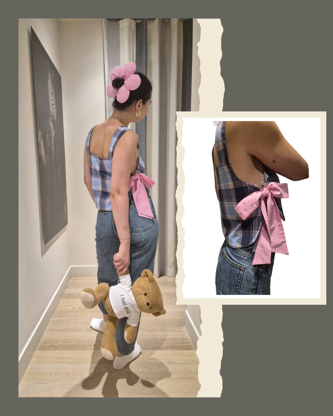 Özel Tasarım Giyim – Rosie Belle Blouse (Pinky) - El yapımı butik tasarım 1