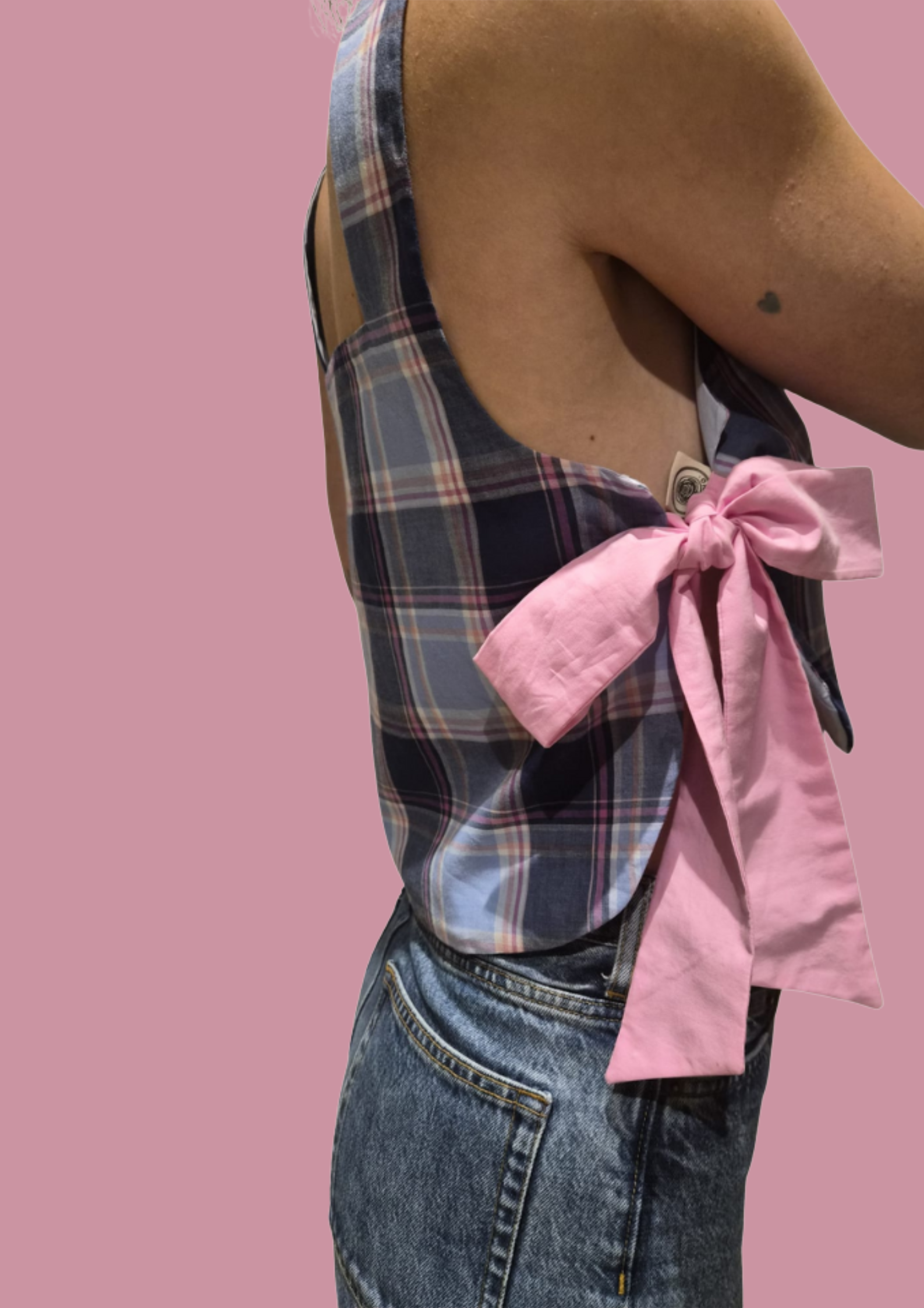 Özel Tasarım Giyim – Rosie Belle Blouse (Pinky) - El yapımı butik tasarım 3