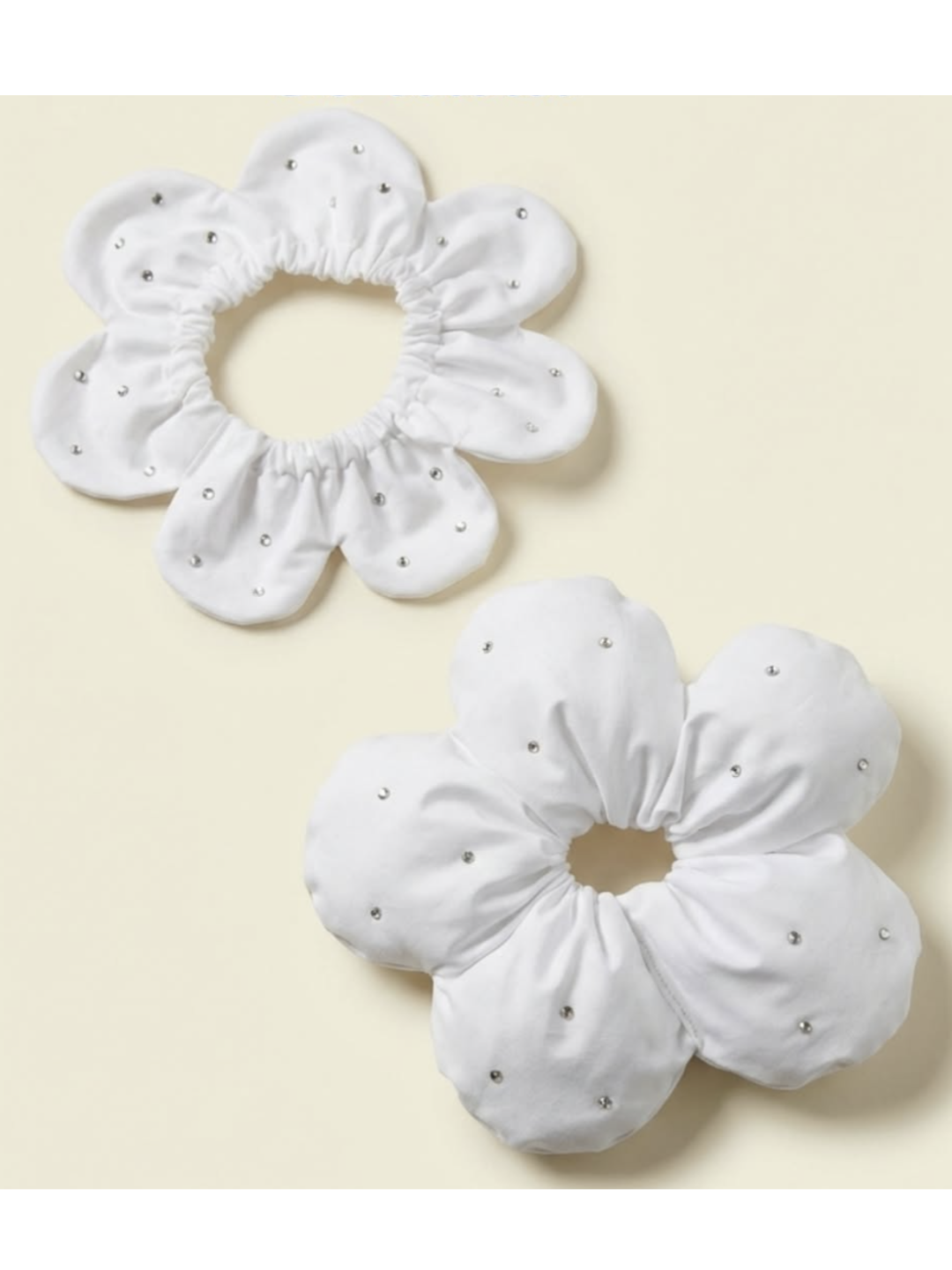 El Yapımı Aksesuar – PawBow Flower Dog Collar & Mum Scrunchie Bridal Set - El yapımı butik tasarım 1