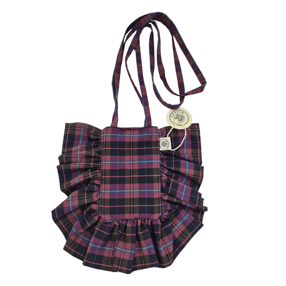 El Yapımı Çanta – Valerie Crossbody Bag (Purple) - El yapımı butik tasarım 1